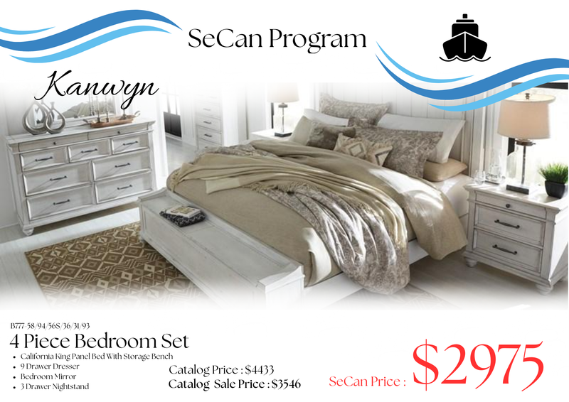 Kanwyn - 4 Piece Bedroom Set  image